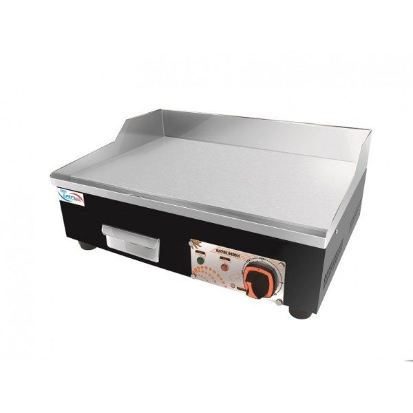 220-240V 3KW Effective Nonstick Electric Griddle for Home Commercial Barbecue Omelette Fried Noodle etc Professional Adjustable Countertop Hot Plate BBQ Grill Stainless Steel Large Electric Griddle 
